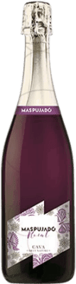 9,95 € Бесплатная доставка | Розовое игристое Maspujado Rosat Природа Брута Молодой D.O. Cava Каталония Испания Grenache, Monastrell, Pinot Black бутылка 75 cl