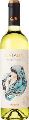 7,95 € 免费送货 | 白酒 Hill Nàiada 年轻的 D.O. Penedès 加泰罗尼亚 西班牙 Muscat, Xarel·lo 瓶子 75 cl