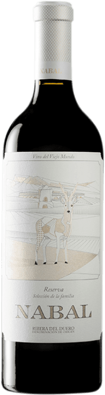 29,95 € Envoi gratuit | Vin Rouge Nabal Sélection Réserve Familiale D.O. Ribera del Duero Castille et Leon Espagne Tempranillo 75 cl