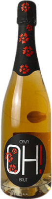 7,95 € Spedizione Gratuita | Spumante rosato Caves Freixa Rigau OH Rosat Brut Giovane D.O. Cava Catalogna Spagna Grenache, Trepat Bottiglia 75 cl