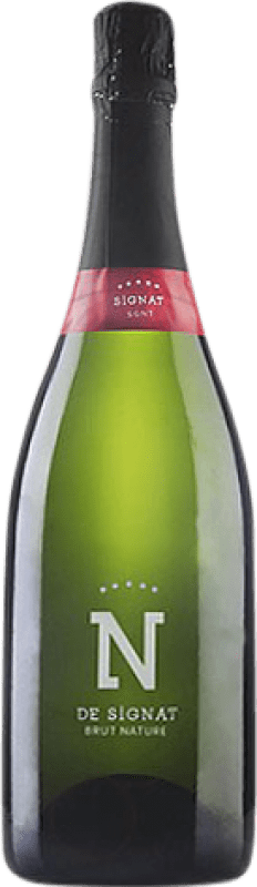29,95 € Envoi gratuit | Vin Mousseux Blanc Caves Signat Brut Nature Réserve D.O. Cava Catalogne Espagne Macabeo — Macabeu, Xarel·lo, Chardonnay, Parellada Bouteille Magnum 1,5 L