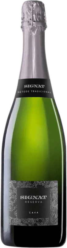 13,95 € Envoi gratuit | Vin Mousseux Blanc Caves Signat 5 Estrellas Brut Réserve D.O. Cava Catalogne Espagne Macabeo — Macabeu, Xarel·lo, Chardonnay, Parellada Bouteille 75 cl