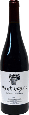13,95 € Бесплатная доставка | Красное вино Celler Ca Sa Padrina Montnegre D.O. Binissalem Балеарские острова Испания Merlot, Cabernet Sauvignon, Callet, Mantonegro бутылка 75 cl