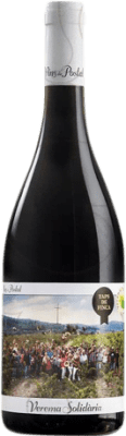16,95 € Spedizione Gratuita | Vino rosso Celler d'Espollá Verema Solidària Vins de Postal Crianza D.O. Empordà Catalogna Spagna Mazuelo, Carignan Bottiglia 75 cl