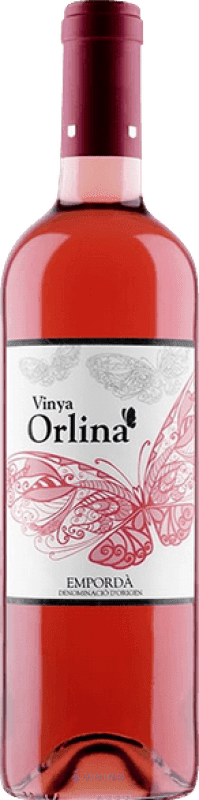 3,95 € Envio grátis | Vinho rosé Celler d'Espollá Vinya Orlina Jovem D.O. Empordà Catalunha Espanha Merlot, Grenache, Mazuelo, Carignan, Garnacha Roja Garrafa 75 cl