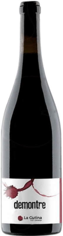 12,95 € Free Shipping | Red wine Celler La Gutina Demontre Young Catalonia Spain Grenache, Mazuelo, Carignan Bottle 75 cl