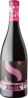 14,95 € Kostenloser Versand | Rotwein Celler Rosa María Torres Saüc Alterung D.O. Conca de Barberà Katalonien Spanien Cabernet Franc Flasche 75 cl