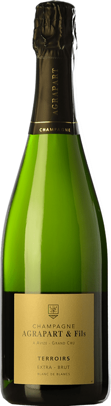 82,95 € Spedizione Gratuita | Spumante bianco Agrapart Terroirs Blanc de Blancs Grand Cru Brut Gran Riserva A.O.C. Champagne Francia Chardonnay Bottiglia 75 cl