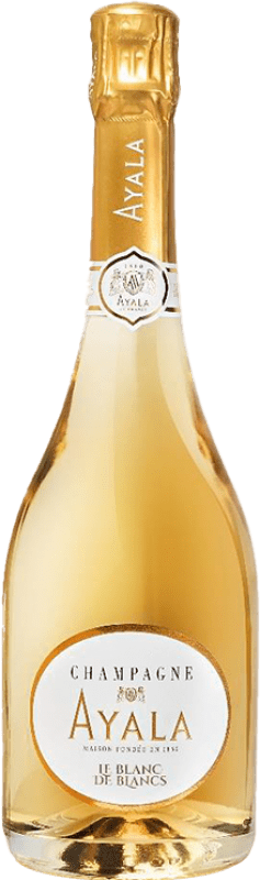 101,95 € Envio grátis | Espumante branco Maison Ayala Blanc de Blancs Brut Grande Reserva A.O.C. Champagne Champagne França Chardonnay Garrafa 75 cl