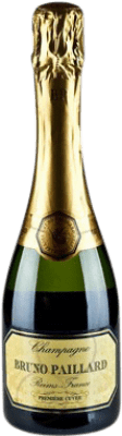 24,95 € Бесплатная доставка | Белое игристое Bruno Paillard брют Гранд Резерв A.O.C. Champagne Франция Pinot Black, Chardonnay, Pinot Meunier Половина бутылки 37 cl