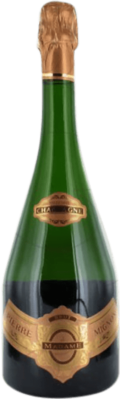 54,95 € Free Shipping | White Sparkling Wine Pierre Mignon Madame Brut Cuvée Grand Reserve — Long Barrel-Aged A.O.C. Champagne France Pinot Noir, Chardonnay, Pinot Meunier 75 cl