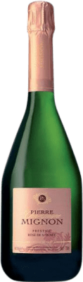 49,95 € 免费送货 | 玫瑰气泡酒 Pierre Mignon Prestige Rosé 香槟 大储备 A.O.C. Champagne 法国 Pinot Black, Chardonnay, Pinot Meunier 瓶子 75 cl