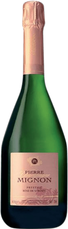 49,95 € 送料無料 | ロゼスパークリングワイン Pierre Mignon Prestige Rosé Brut グランド・リザーブ A.O.C. Champagne フランス Pinot Black, Chardonnay, Pinot Meunier ボトル 75 cl