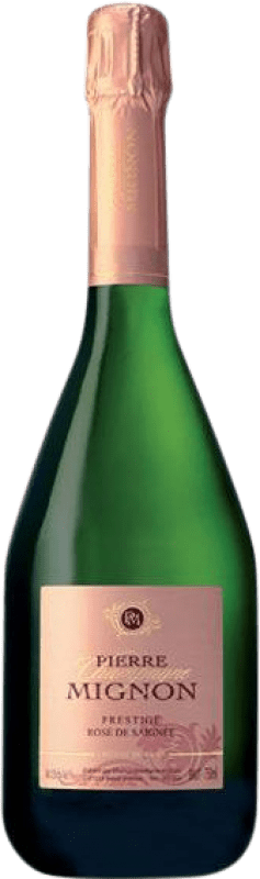 49,95 € Envoi gratuit | Rosé mousseux Pierre Mignon Prestige Rosé Brut Grande Réserve A.O.C. Champagne France Pinot Noir, Chardonnay, Pinot Meunier Bouteille 75 cl