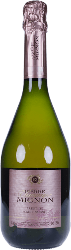 52,95 € 送料無料 | ロゼスパークリングワイン Pierre Mignon Prestige Rosé Brut グランド・リザーブ A.O.C. Champagne フランス Pinot Black, Chardonnay, Pinot Meunier ボトル 75 cl