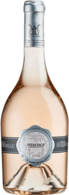 17,95 € Envio grátis | Vinho rosé Château Barbebelle Heritage Jovem A.O.C. França França Garrafa 75 cl