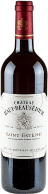 28,95 € Envoi gratuit | Vin rouge Château de Pez Château Haut-Beausejour A.O.C. Bordeaux France Merlot, Cabernet Sauvignon, Malbec, Petit Verdot Bouteille 75 cl