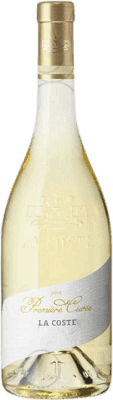 10,95 € 免费送货 | 白酒 Château La Coste Première Cuvée 年轻的 A.O.C. France 法国 Sauvignon White, Vermentino 瓶子 75 cl