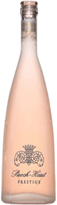12,95 € Envio grátis | Vinho Rosé Château Puech-Haut Prestige Jovem A.O.C. França França Garnacha — Grenache, Cinsault 75 cl