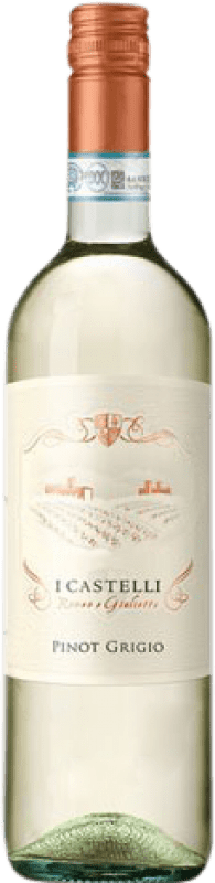 7,95 € Kostenloser Versand | Weißwein Cielo e Terra I Castelli Jung D.O.C. Italien Italien Grauburgunder Flasche 75 cl