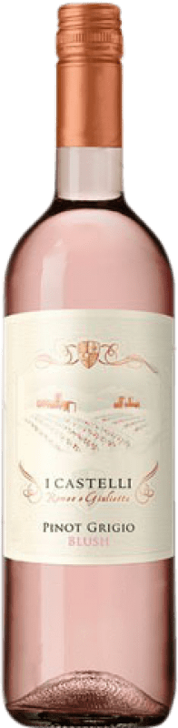 7,95 € Free Shipping | Rosé wine Cielo e Terra I Castelli Young D.O.C. Italy Italy Pinot Grey Bottle 75 cl