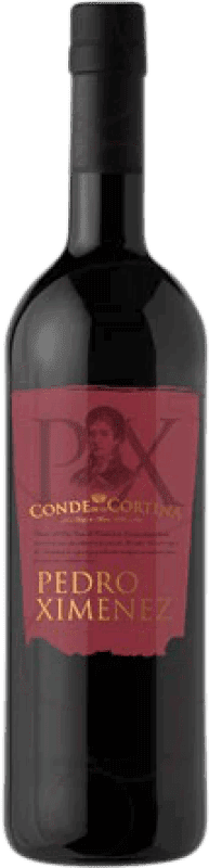 7,95 € 免费送货 | 强化酒 Conde de La Cortina D.O. Montilla-Moriles Andalucía y Extremadura 西班牙 Pedro Ximénez 瓶子 75 cl