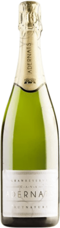 8,95 € Envio grátis | Espumante Branco Nulles Adernats Brut Nature — Bruto Natural Reserva D.O. Cava Catalunha Espanha Macabeo, Xarel·lo, Parellada 75 cl