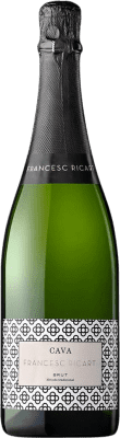 14,95 € Бесплатная доставка | Белое игристое Vintae Francesc Ricart брют Резерв D.O. Cava Каталония Испания Macabeo, Xarel·lo, Parellada бутылка 75 cl