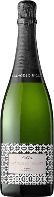 13,95 € Envoi gratuit | Vin Mousseux Blanc Vintae Francesc Ricart Brut Réserve D.O. Cava Catalogne Espagne Macabeo — Macabeu, Xarel·lo, Parellada Bouteille 75 cl