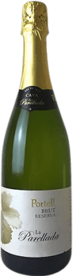 9,95 € 送料無料 | 白スパークリングワイン Sarral Portell Brut 予約 D.O. Cava カタロニア スペイン Parellada ボトル 75 cl