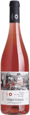 6,95 € Spedizione Gratuita | Vino rosato Covides Terra Terrae Giovane D.O. Penedès Catalogna Spagna Tempranillo, Merlot, Macabeo Bottiglia 75 cl