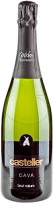 8,95 € Spedizione Gratuita | Spumante bianco Covides Casteller Brut Nature Giovane D.O. Cava Catalogna Spagna Macabeo, Xarel·lo, Parellada Bottiglia 75 cl