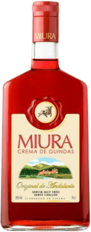 13,95 € Envio grátis | Pacharán Miura Crema de Guindas Espanha Garrafa 70 cl