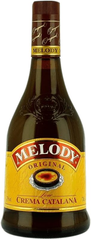 13,95 € Free Shipping | Liqueur Cream Campeny Crema Catalana Melody Spain Bottle 70 cl