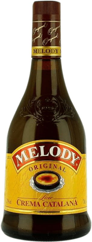 13,95 € Envío gratis | Crema de Licor Campeny Catalana Melody España Botella 70 cl