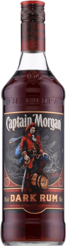 18,95 € 送料無料 | ラム Captain Morgan Dark Rum ジャマイカ ボトル 70 cl