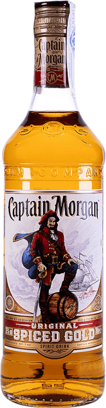 15,95 € Free Shipping | Rum Captain Morgan Gold Edition Añejo — Aged Jamaica 70 cl Spiced