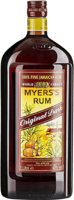 19,95 € 送料無料 | ラム Global Premium Myers's Original Dark ジャマイカ ボトル 1 L