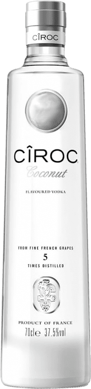34,95 € 免费送货 | 伏特加 Cîroc Coconut 法国 瓶子 70 cl