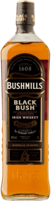 32,95 € Envio grátis | Whisky Blended Bushmills Black Bush Irlanda Garrafa 1 L