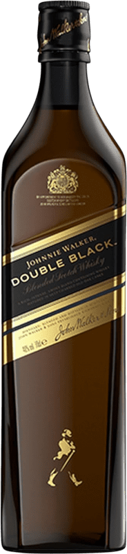 42,95 € Envío gratis | Whisky Blended Johnnie Walker Double Black Reserva Reino Unido Botella 70 cl