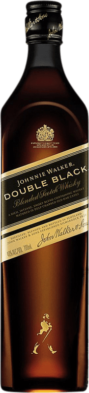 43,95 € Free Shipping | Whisky Blended Johnnie Walker Double Black Reserve United Kingdom Bottle 70 cl