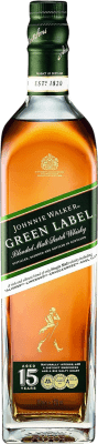 58,95 € 免费送货 | 威士忌单一麦芽威士忌 Johnnie Walker Green Label 英国 15 岁 瓶子 70 cl