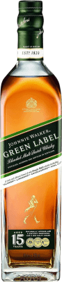 62,95 € Spedizione Gratuita | Whisky Blended Johnnie Walker Green Label Regno Unito 15 Anni 70 cl