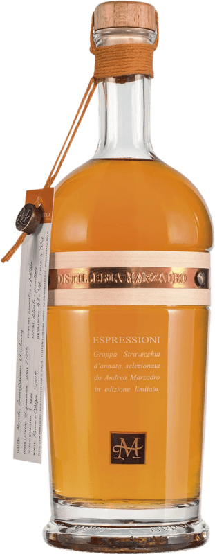 97,95 € Envio grátis | Aguardente Grappa Marzadro Espressioni Aromatica Itália Garrafa 70 cl