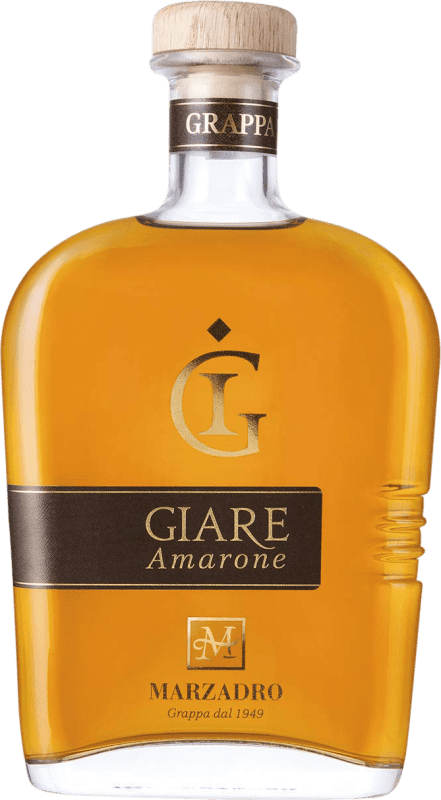 64,95 € Free Shipping | Grappa Marzadro Giare D.O.C.G. Amarone della Valpolicella Italy Bottle 70 cl