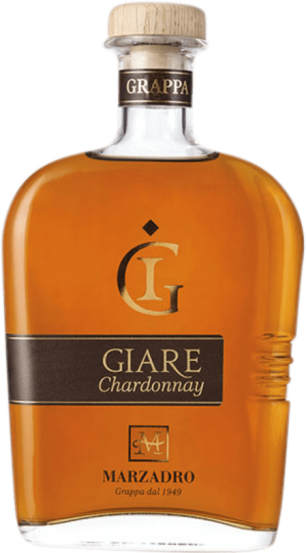 62,95 € Spedizione Gratuita | Grappa Marzadro Giare Italia Chardonnay Bottiglia 70 cl