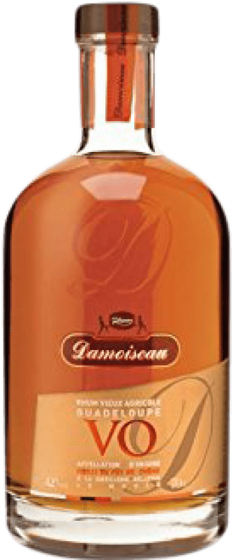 24,95 € Kostenloser Versand | Rum Damoiseau V.O. Very Old Extra Añejo Frankreich Flasche 70 cl