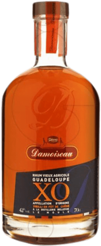 49,95 € Kostenloser Versand | Rum Damoiseau X.O. Extra Old Extra Añejo Frankreich Flasche 70 cl