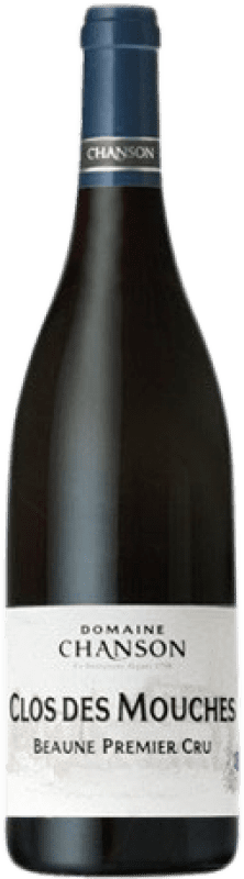 121,95 € Kostenloser Versand | Rotwein Chanson Clos des Mouches 1er Cru Alterung A.O.C. Beaune Frankreich Pinot Schwarz Flasche 75 cl